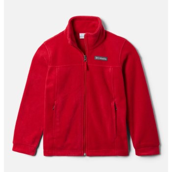 Columbia Jas Jongens, Steens Mountain II Fleece Blauw Rood, 21EQNDZMB